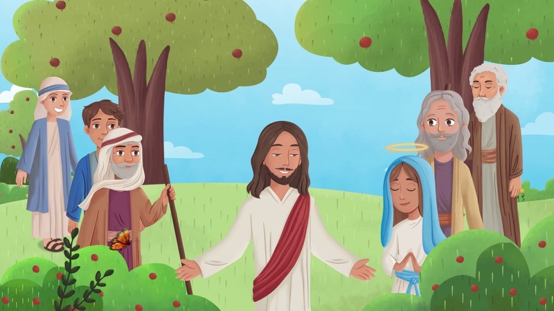 Catholic Bible Storybook - Bible Stories - The Creation of Adam and Eve ...