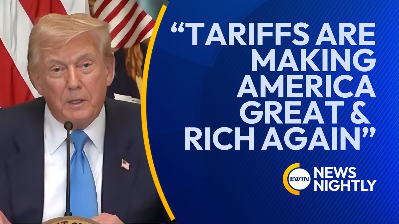 Trump’s Tariff Deadline Hours Away as Trade Announcements Come Fast and Furious | EWTN News Nightly