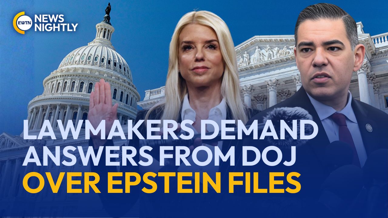 Lawmakers Demand Answers from DOJ Over Epstein Files | EWTN News Nightly