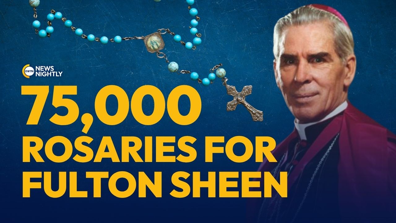 The Rosary Fulton Sheen Designed 75 Years Ago Is Back for His Beatification | EWTN News Nightly