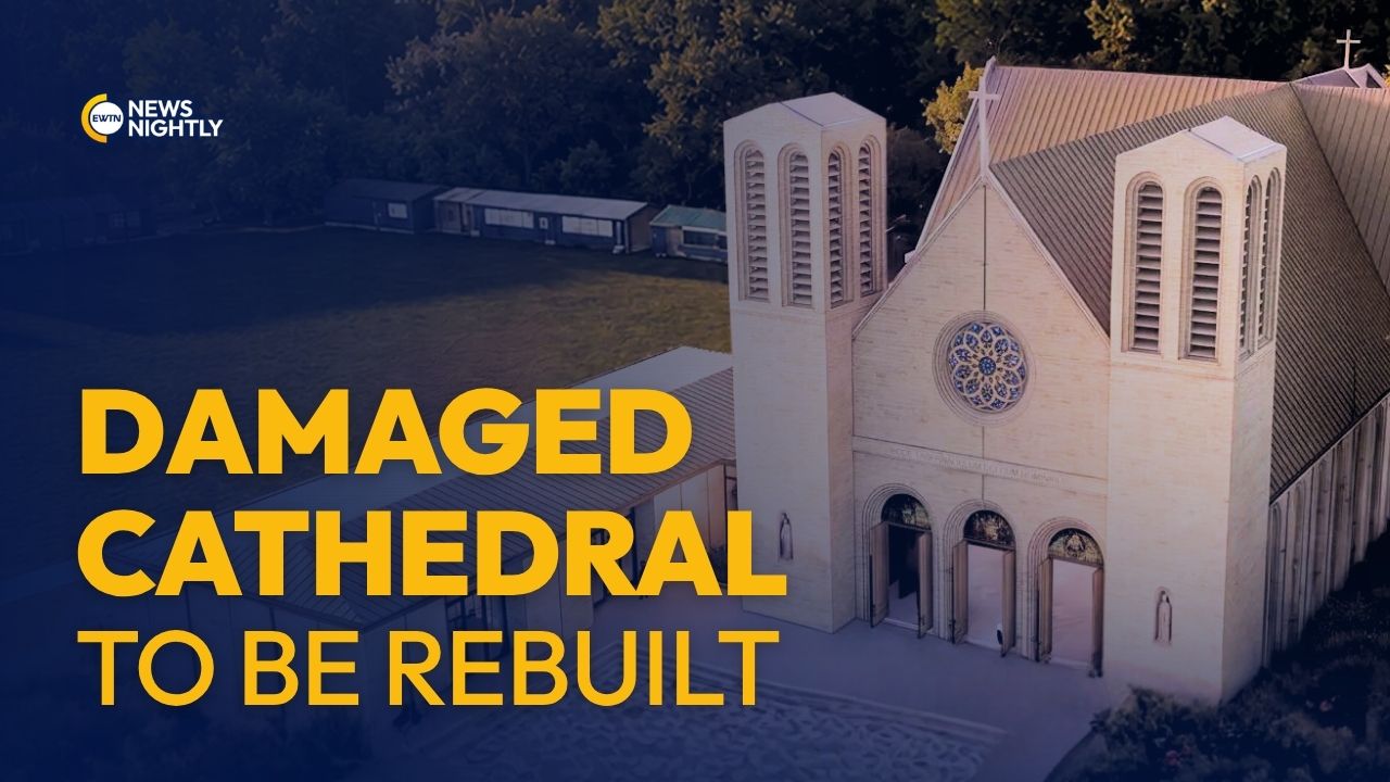 15 Years After New Zealand Cathedral Was Damaged, Catholics Set to Rebuild | EWTN News Nightly