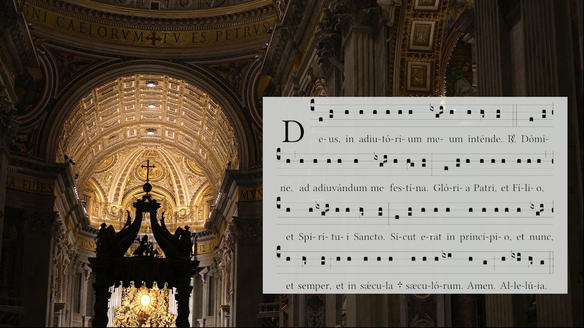Sing the Hours 07/13/2025 VESPERS, SUNDAY EVENING PRAYER