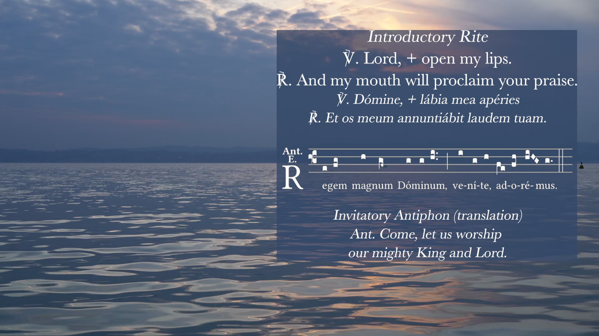 Sing the Hours 07/15/2025 LAUDS, TUESDAY MORNING PRAYER	