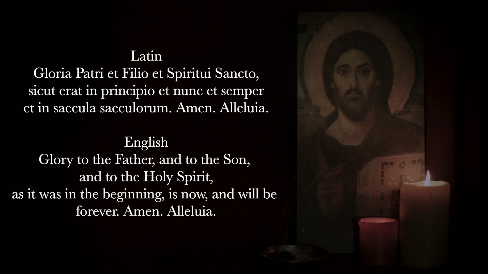 Sing the Hours 08/11/2025 VESPERS, MONDAY EVENING PRAYER