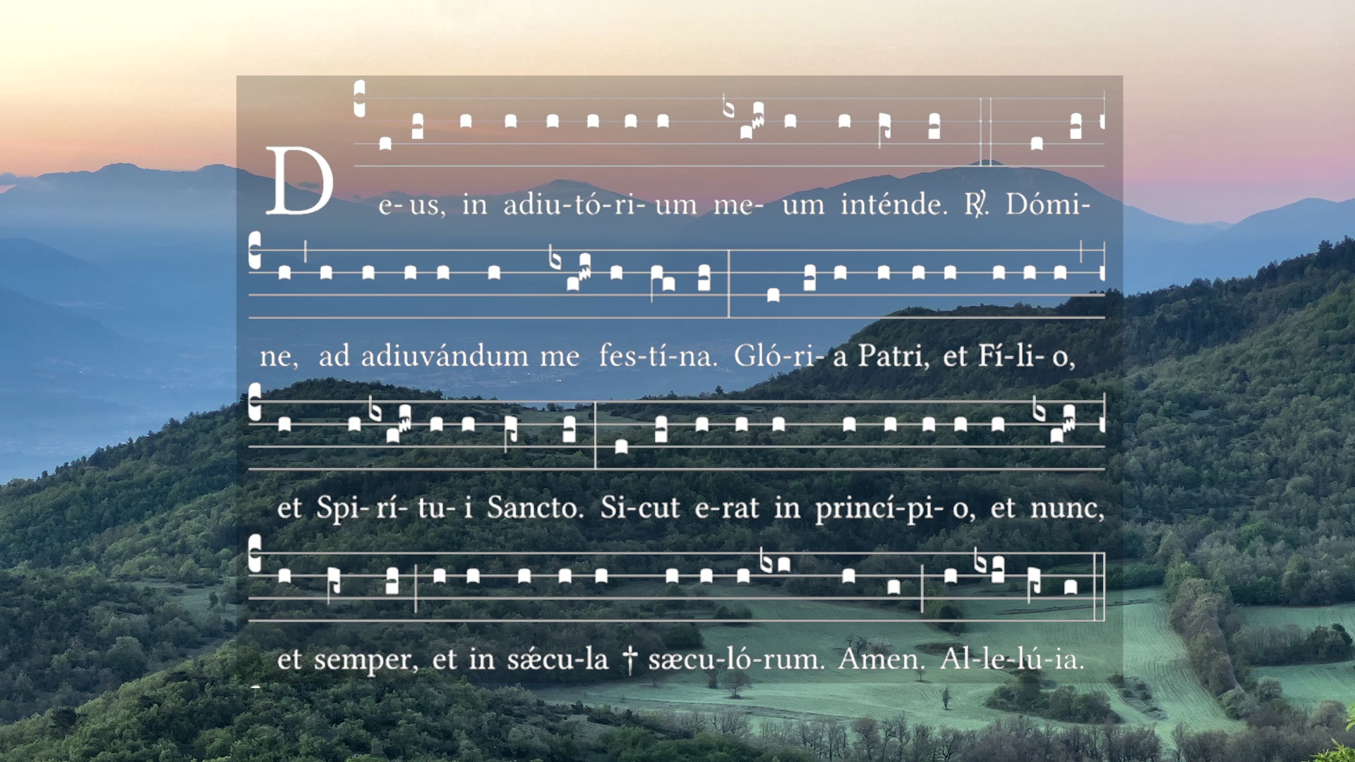 Sing the Hours 10/18/2025 Lauds, Saturday Morning Prayer