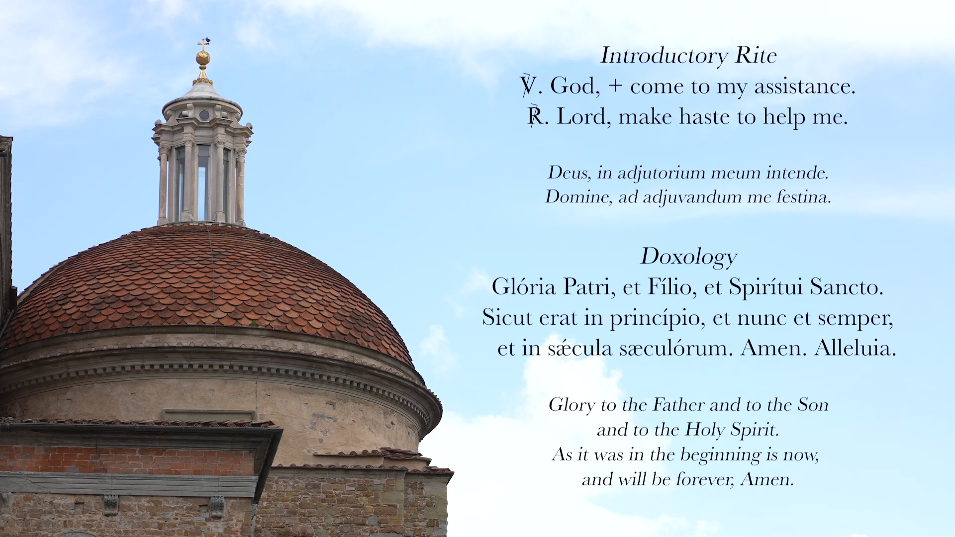 Sing the Hours 11/17/2025 Lauds, Monday Morning Prayer