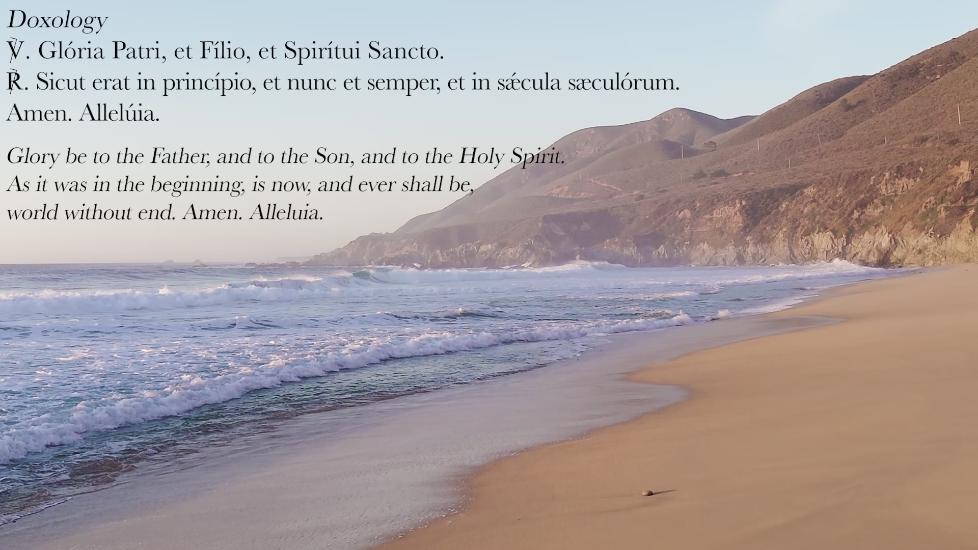 Sing the Hours 01/15/2026 Vespers, Thursday Evening Prayer