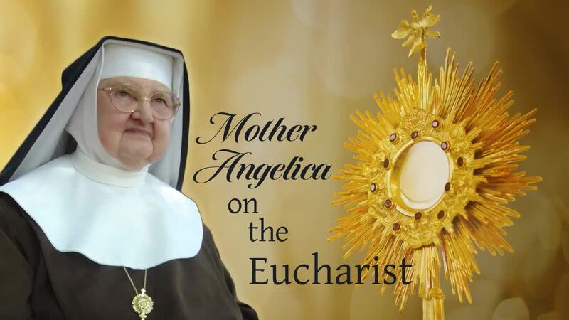 Mother Angelica on the Eucharist - Our Lord Walking on the Water