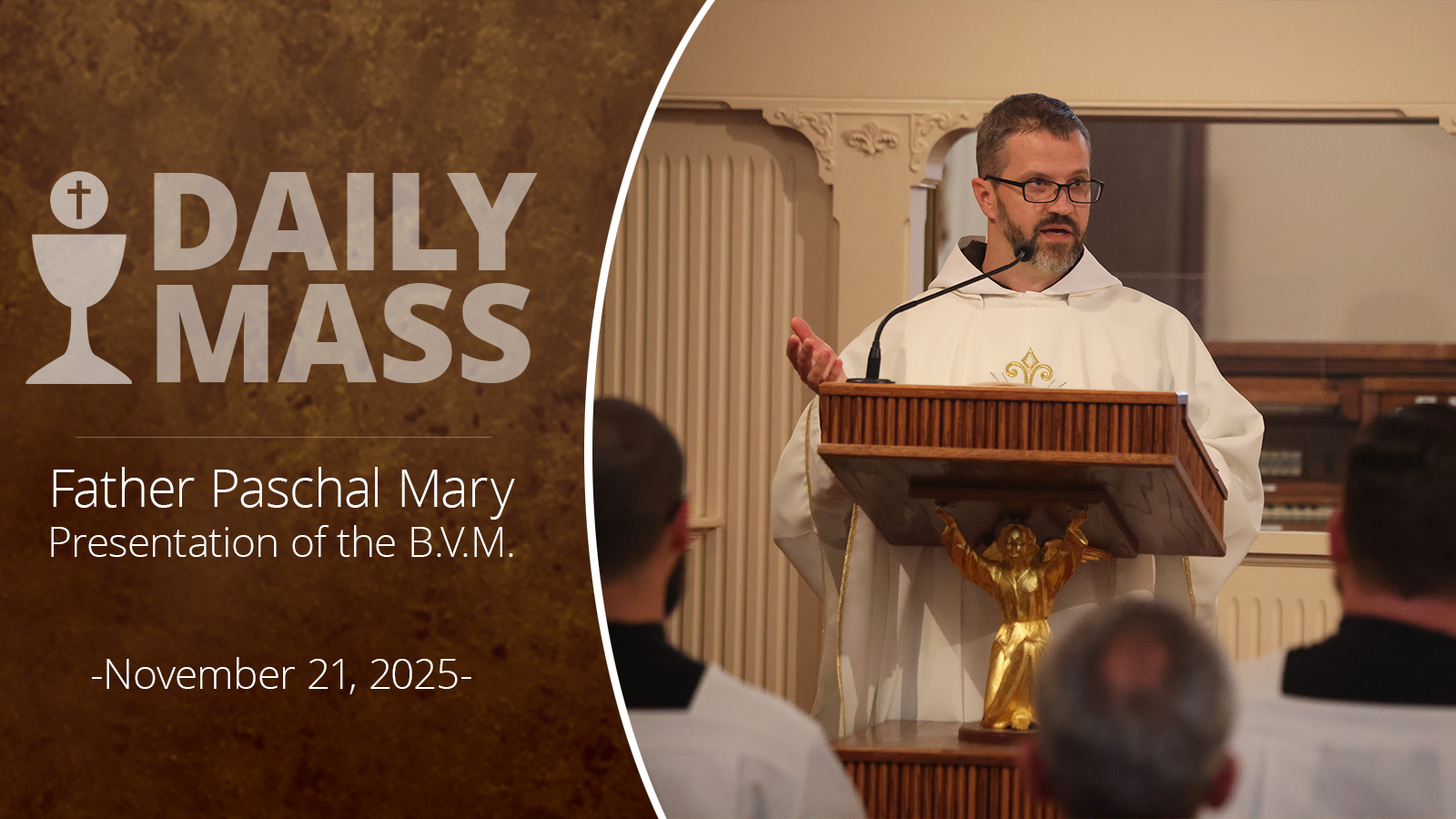 Readings, Homily and Daily Mass Daily Mass