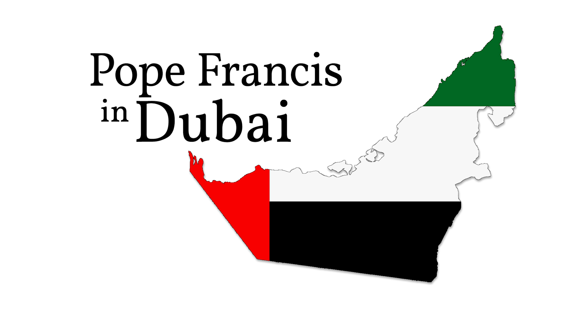  Pope Francis in Dubai