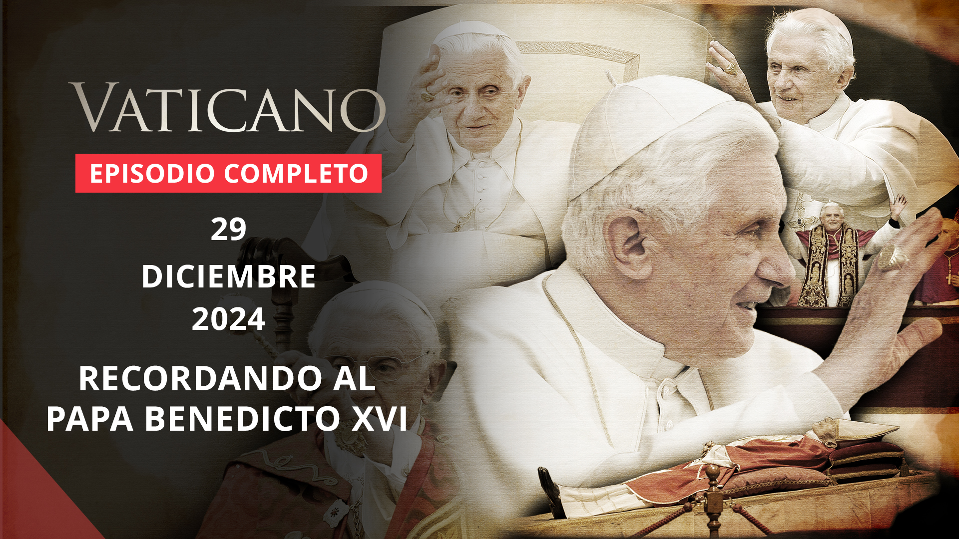  HOMENAJE AL PAPA BENEDITCO XVI