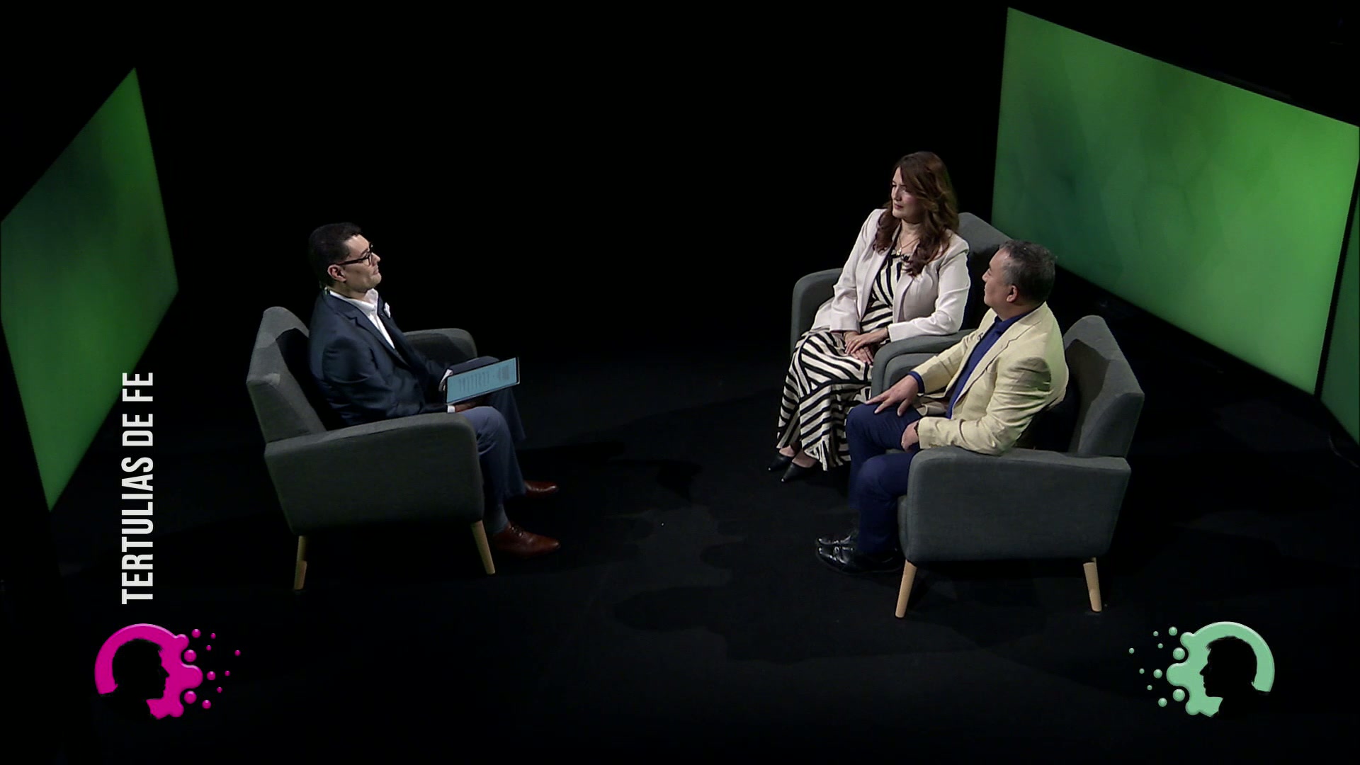 Tertulias de fe Astrid Bennett y Antonio orduño